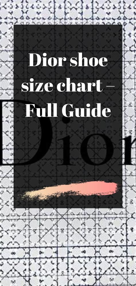 authentic dior shoes|Dior shoe size chart.